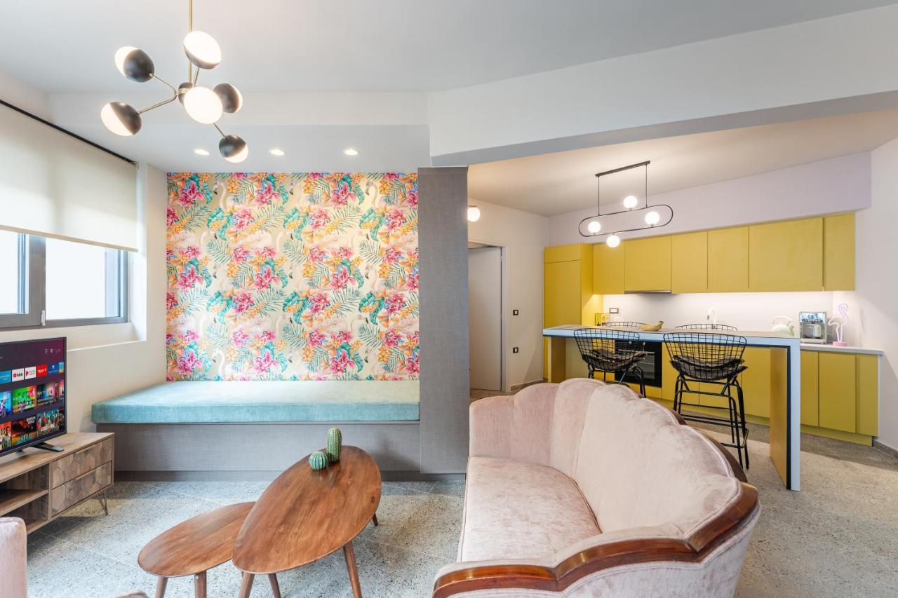 Апартаменты Pop Art Homm In Groovy Koukaki Афины Экстерьер фото